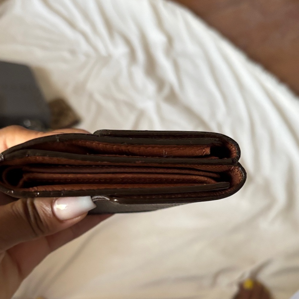 Louis Vuitton Brown Monogram Wallet - Picture 8 of 10